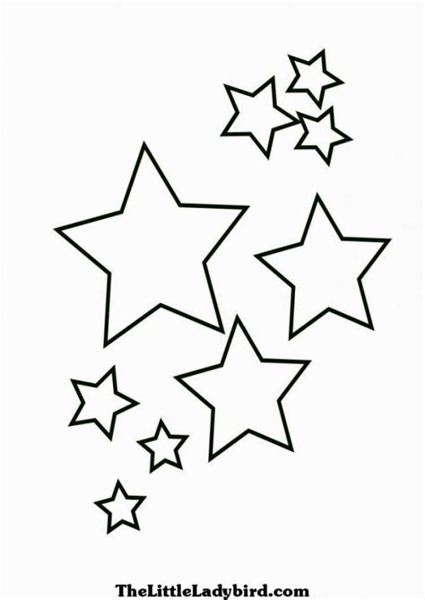 coloring page  stars photograph good star coloring pages detailed