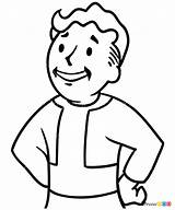 Vault Boy Fallout Draw Webmaster автором обновлено July sketch template