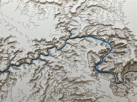 topographic map     grand canyon rmapporn