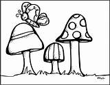 Melonheadz Mushroom Clipart Scene Clip Coloring Animals Colouring Melon Gretel Hansel April Borders Heads Pages Book Illustrating Sketch Mushrooms Library sketch template