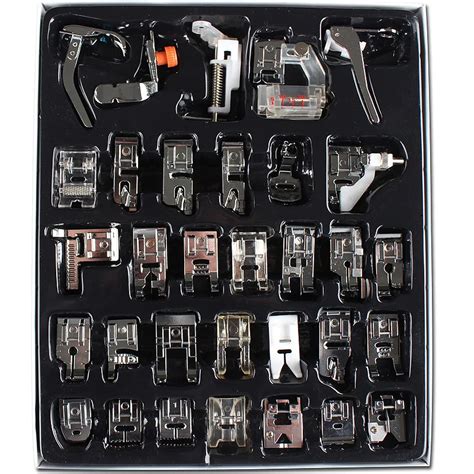 domestic sewing machine presser foot feet kit set pcs  brother singer janome sewing