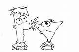 Phineas Ferb Coloring Pages Print Color Kids Getcolorings Printable Adult sketch template