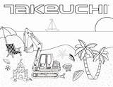 Takeuchi Tb290 sketch template