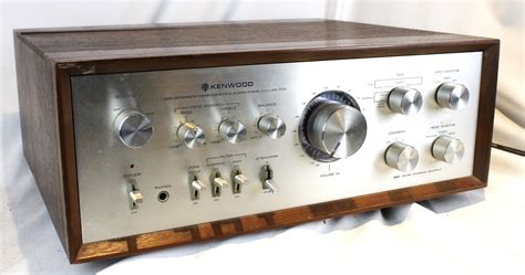 kenwood ka  dc stereo integrated amplifier vintage