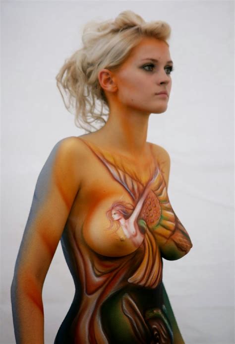 Female Body Paint Models Body Art And Painting