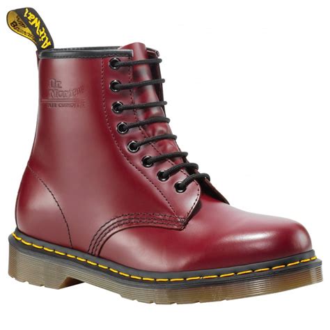 dr martens unisex classic red boots buy  marshall shoes