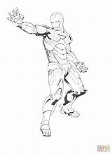 Coloring Iron Stark Tony Man Pages Color Printable Online Supercoloring Ironman Powerful Super Drawing Ratings Yet sketch template