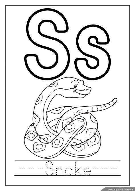 coloring letter  template coloring pages