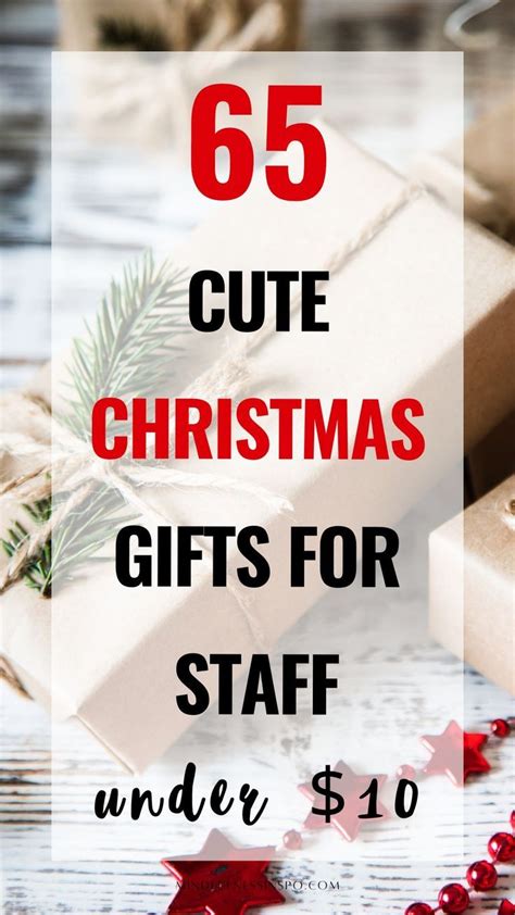 cheap christmas gifts  staff coworkers employees work friends