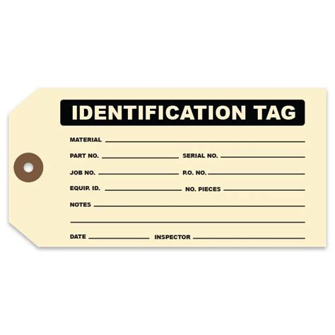 material identification tag custom printed designsnprint