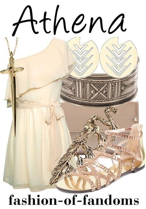 Athena Greek Gods Goddesses Fandom Fashion Percy