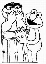 Elmo Sesame Grouch Offre Ami Coloriage Potty Colorare Cliparts sketch template