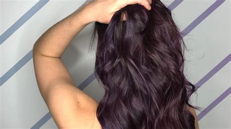 Dark Purple Hair Is The Most Popular Hair Colour For Spring 2018