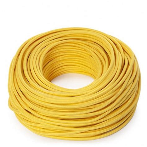 yellow fabric  electric cable  core  fruugo uk