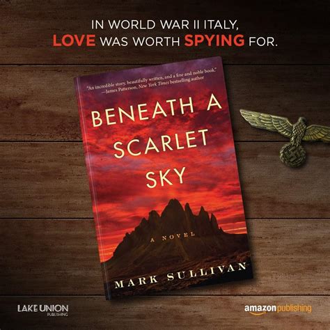 beneath a scarlet sky a novel kindle edition by sullivan mark