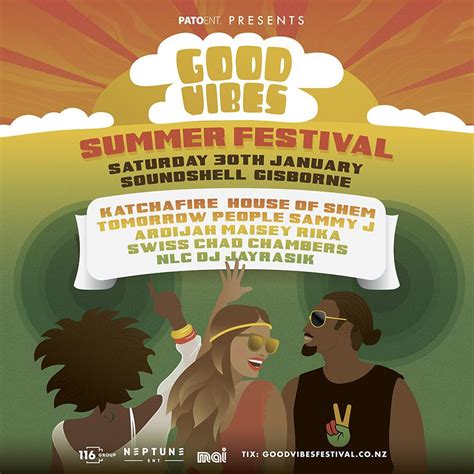 tickets for good vibes summer festival gisborne in gisborne from