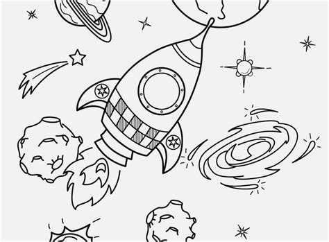 printable space coloring pages  preschoolers  letter worksheets