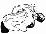 Coloring Mcqueen Pages Lightning Cars Printable Disney Choose Board Letscolorit sketch template