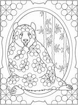 Coloring Dover Pages Panda Publications Colouring Doverpublications Coloriage Adults Bear Welcome Kids Printable Books Adult Pandas Book Go Wild Color sketch template