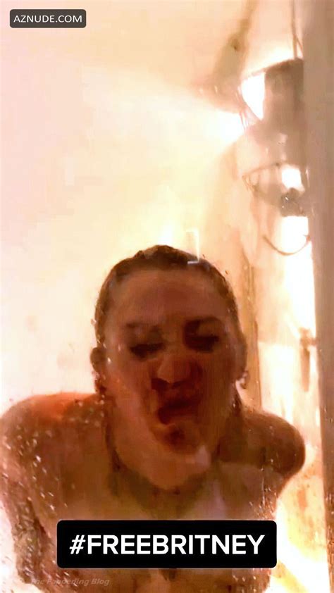 Miley Cyrus Sexy Poses Naked In The Shower Aznude