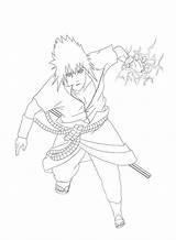 Sasuke sketch template