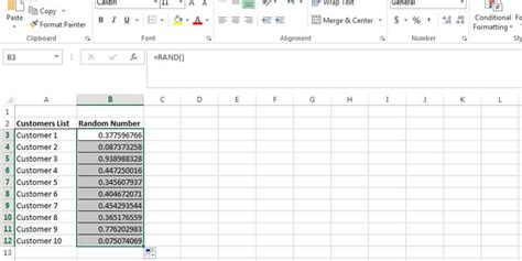 how to randomize lists and shuffle data in excel bsuperior