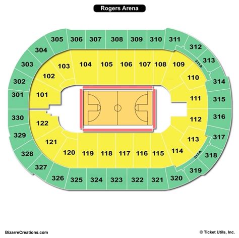Rogers Arena Seating Chart Concerts Elcho Table