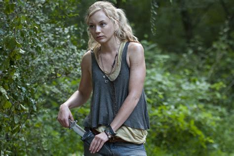 The Walking Dead’s Killer Diva Emily Kinney On Daryl And
