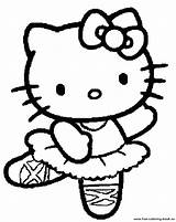 Pages Coloring Print Off Color Getcolorings Hello Pr Kitty sketch template