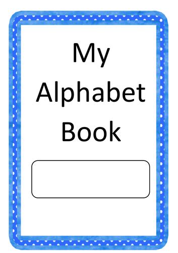 alphabet book teaching resources