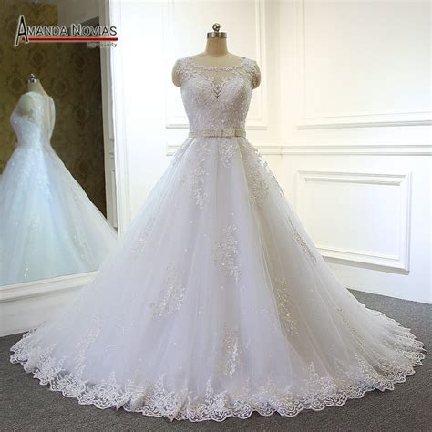amanda novias 2017 real pictures wedding dress bridal dresses in