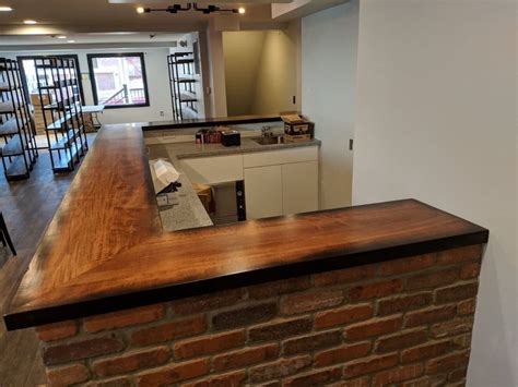 custom wood bar tops kitchen islands nj nyc ct brooklyn ny
