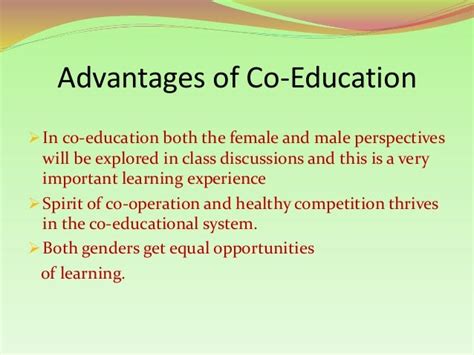 Co Education By Waseem Abbas