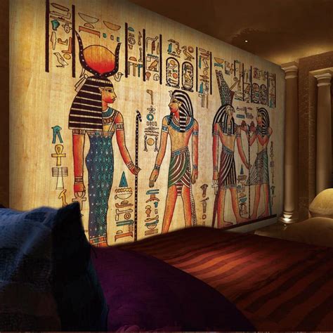 European Retro Ancient Egyptian Room Escape Character