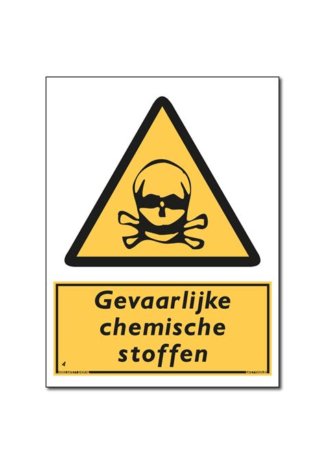 chemische stoffen waarschuwingsborden bestelt  op mijnnaamplaatnl