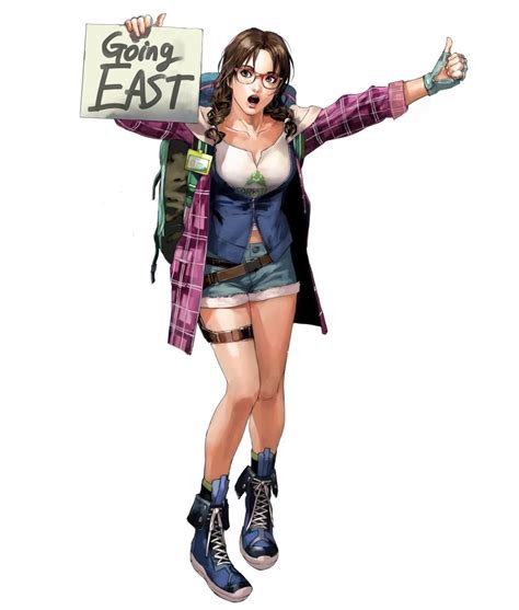 tekken  character art gallery junny