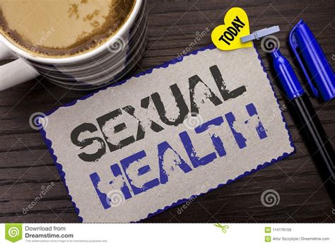 Conceptual Hand Writing Showing Sexual Health Business Photo