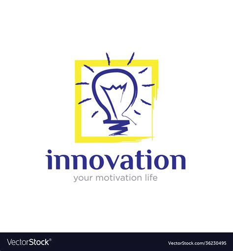 innovation logo designs  inspiration royalty  vector