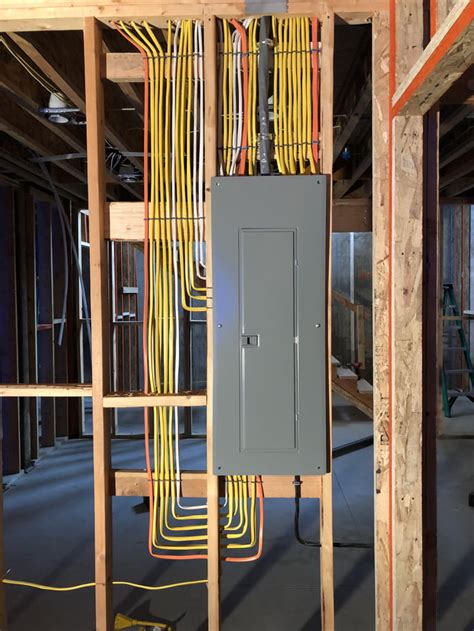 wires coming    electrical panel  perfect gag