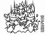 Bowser Koopalings Ausmalbild Brothers Coloringhome Luigi sketch template