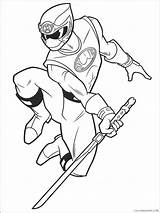 Ranger Green Coloring Pages Power Getcolorings Color Colorin sketch template