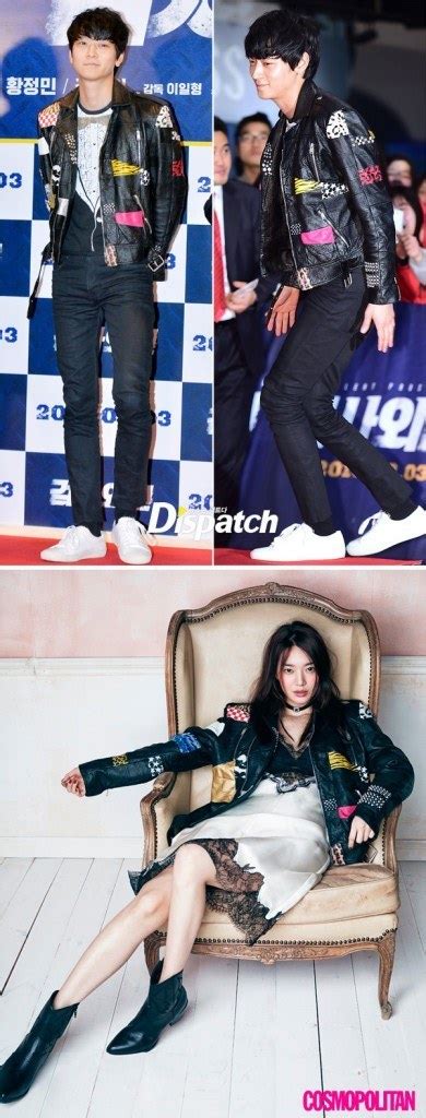 dispatch] who wore it better actor kang dong won vs actress shin min