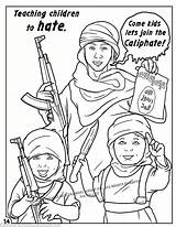 Isis Cities Book Shows Coloring Caves Political Correctness Bans Factual Amazon Fighter Terrorist Militants Peshmerga Beheaded Killing Being Female Before sketch template