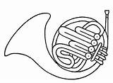 Instrumentos Musicais Trompa Corno Trompas Musicales Instrumento Colorare Aprendemos Viento Orquesta Disegni Strumenti Clarinete Musicali Arpa Reacciones Divierten Aprenden Juegan sketch template