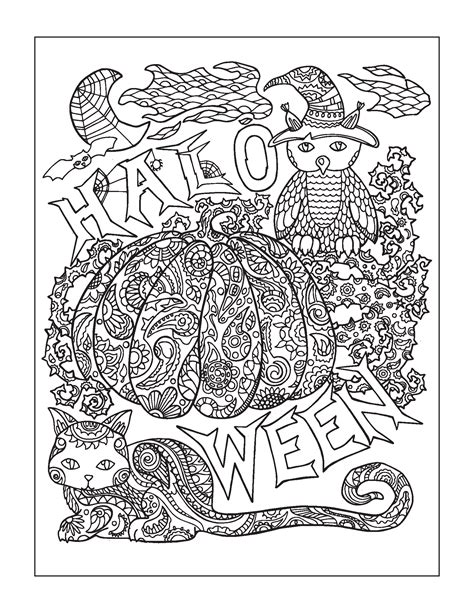 halloween coloring pages cute coloring pages halloween coloring