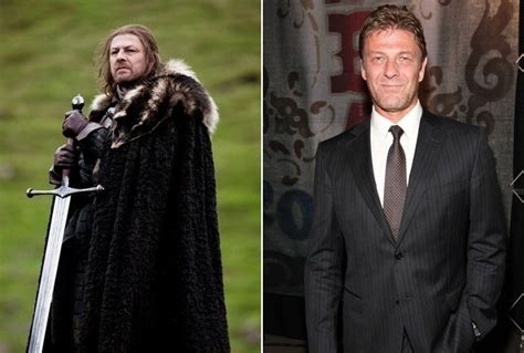 Sean Bean Aka Ned Stark What The Game Of Thrones Cast