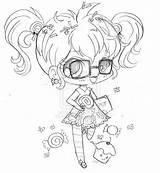 Chibi Coloring Yampuff Pages Candy Wip Girl Cute Deviantart Obsession Creative Visit Choose Board sketch template