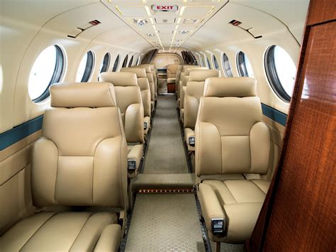 king air high density airline style seating aviation fabricators