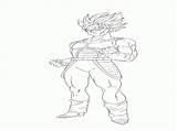 Coloring Bardock Pages Dragon Ball Dbz Chi Gohan Popular Coloringhome Template sketch template