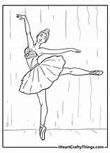 Ballet Ballerina Adults Tutu sketch template